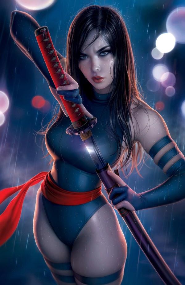 Psylocke [Louw Virgin] #1 (2024) Comic Books Psylocke