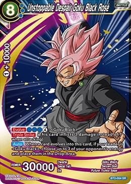 Unstoppable Despair Goku Black Rose BT2-054 Dragon Ball Super Union Force