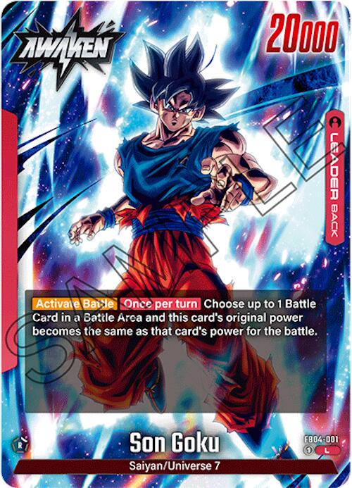 Son Goku - FB04-001 FB04-001 Dragon Ball Fusion World Ultra Limit