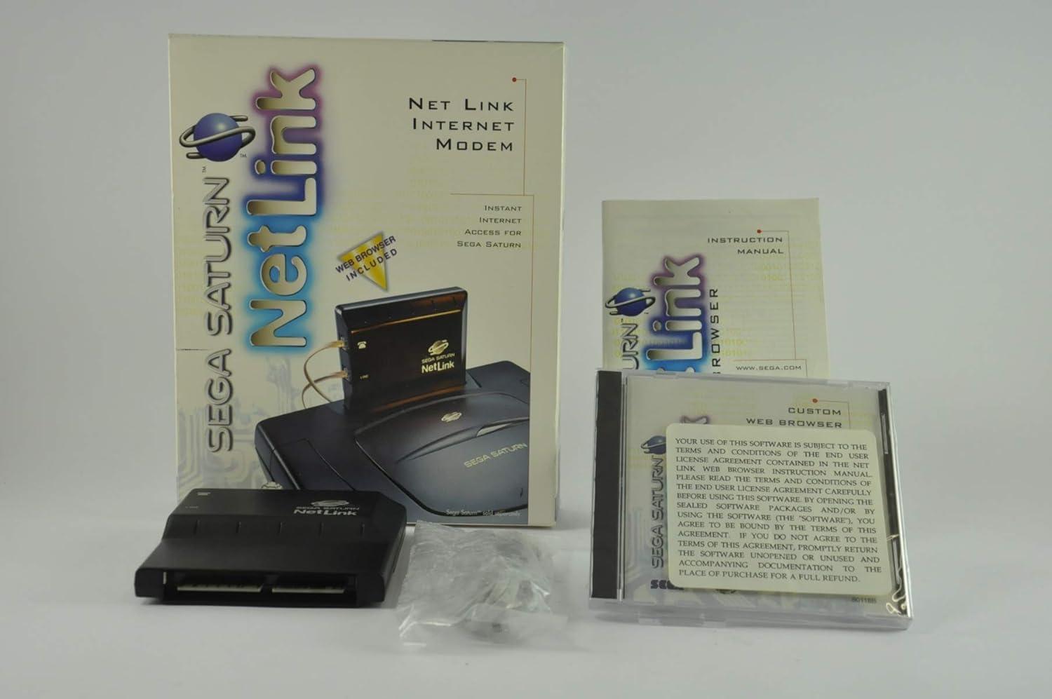 Sega Saturn Netlink Internet Modem Sega Saturn