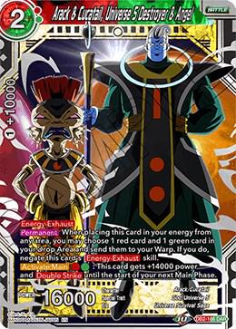 Arack & Cucatail, Universe 5 Destroyer & Angel DB2-166 Dragon Ball Super Divine Multiverse