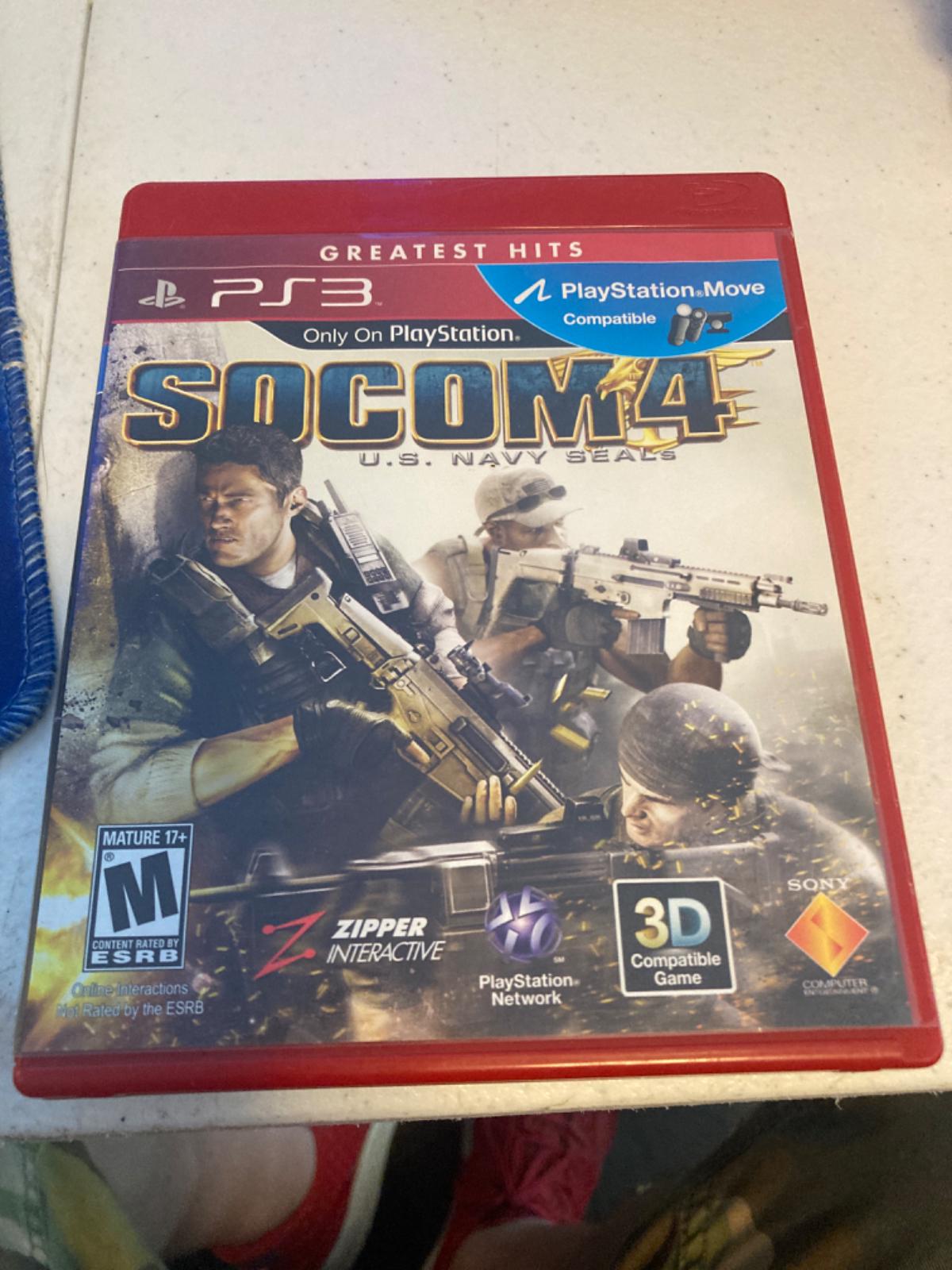 SOCOM 4: US Navy SEALs [Greatest Hits] Playstation 3