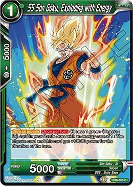 SS Son Goku, Exploding with Energy BT6-055_PR Dragon Ball Super Series 6 Pre-Release Promos