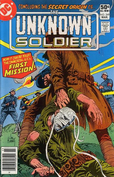 Unknown Soldier [Newsstand] #249 (1981) Comic Books Unknown Soldier