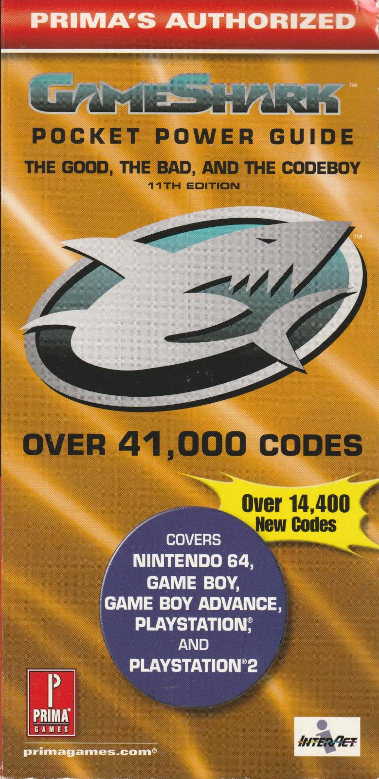 GameShark Pocket Power Guide The Good, The Bad, And The Codeboy 11th Edition Strategy Guide