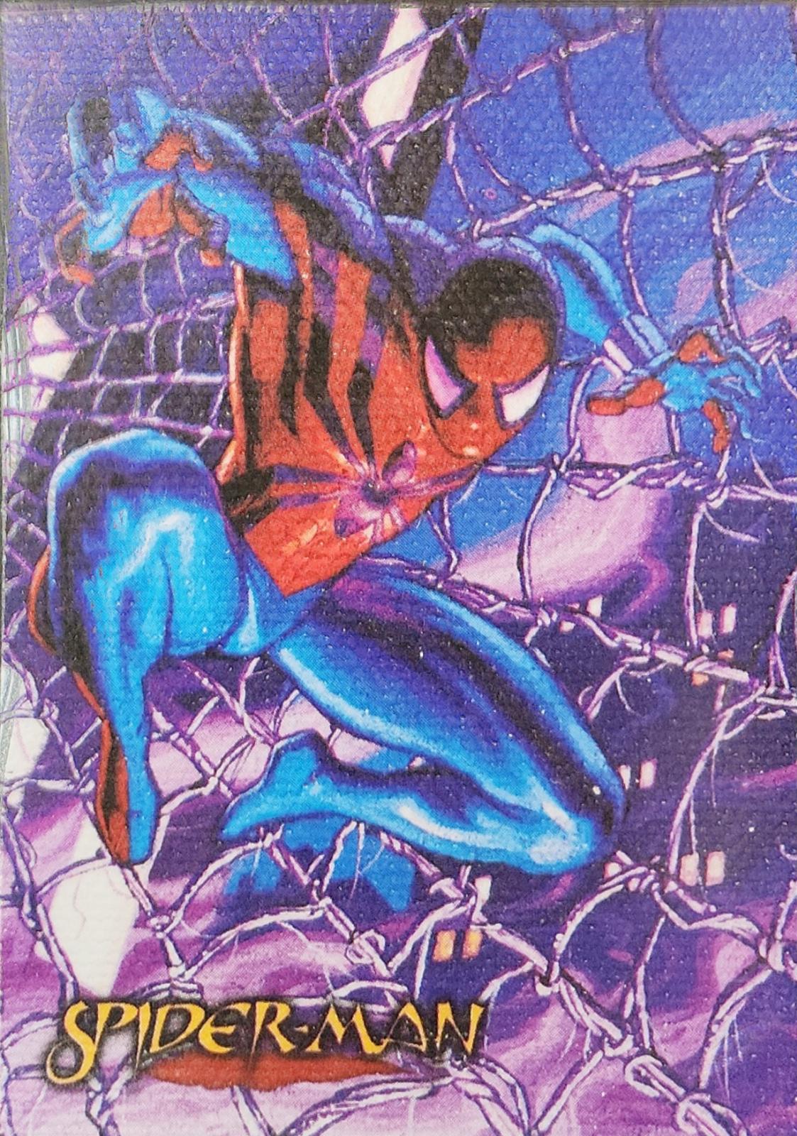 Spider-Man #5 Marvel 1996 Fleer Spider-Man Premium Canvas