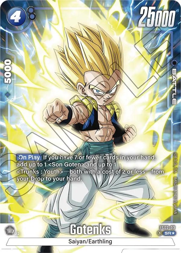 Gotenks - FS02-03 [Bonus Pack Alternate Art Holo] FS02-03 Dragon Ball Fusion World Starter Deck: Vegeta