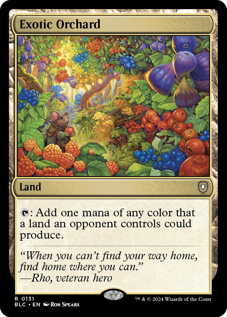 Exotic Orchard #131 Magic Bloomburrow Commander