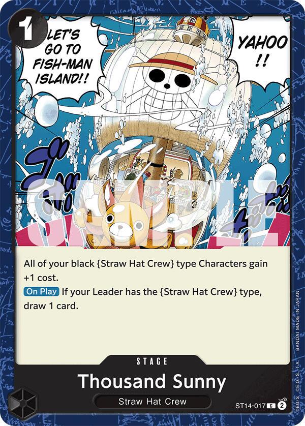 Thousand Sunny ST14-017 One Piece Starter Deck 14: 3D2Y