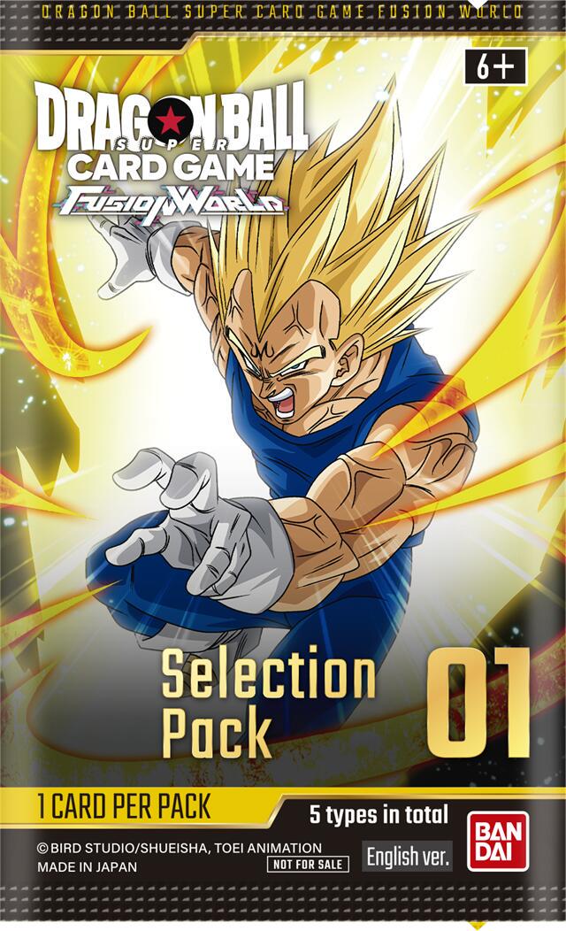 Selection Pack 01  Dragon Ball Fusion World Judge Promo