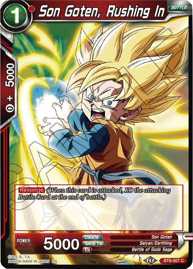 Son Goten, Rushing In BT8-007 Dragon Ball Super Malicious Machinations