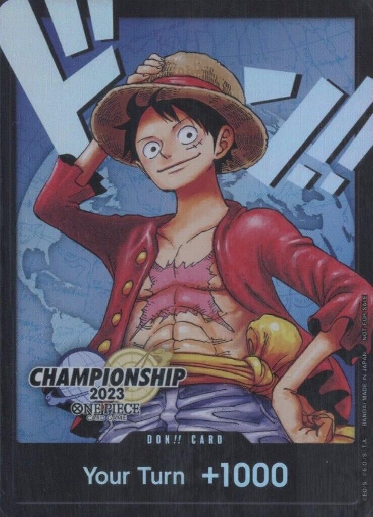 DON!! Card [Championship 2023]  One Piece Promo