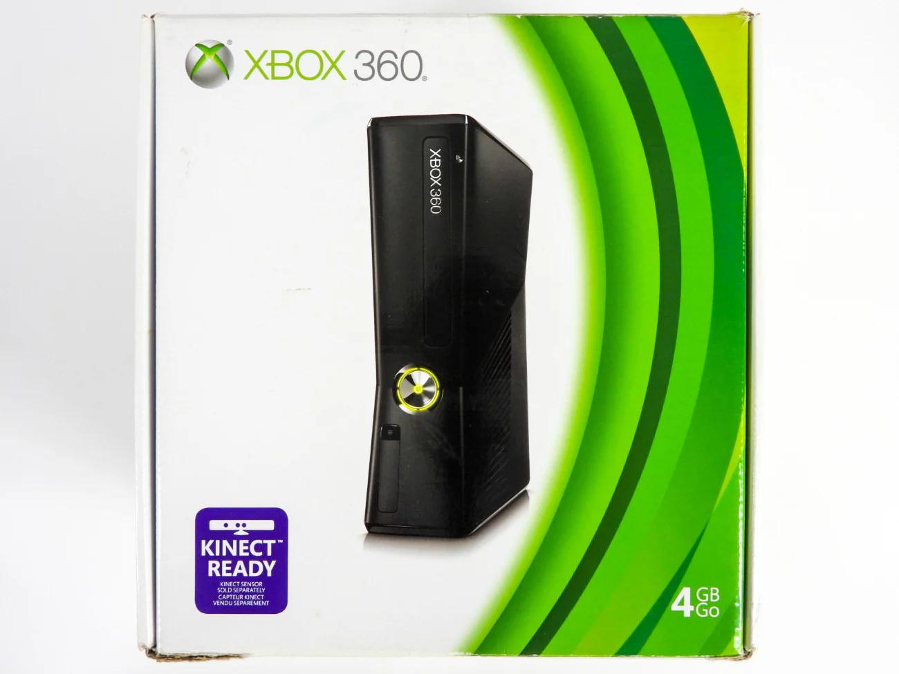 Xbox 360 Slim Console 4GB Kinect Bundle Xbox 360