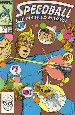 Speedball #9 (1989) Comic Books Speedball: The Masked Marvel