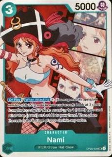 Nami OP02-036 One Piece Paramount War