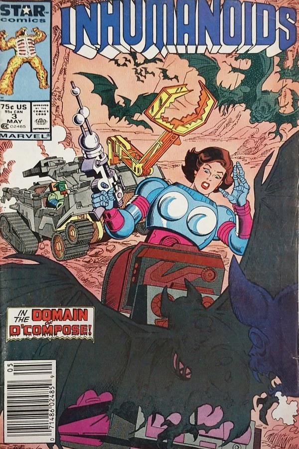 Inhumanoids [Newsstand] #3 (1987) Comic Books Inhumanoids