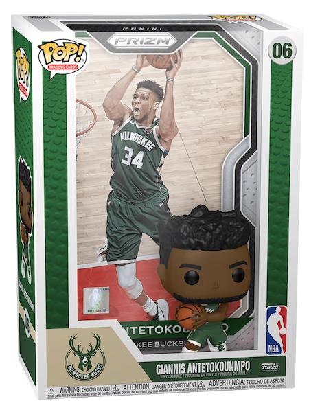 Giannis Antetokounmpo #6 Funko POP Trading Cards