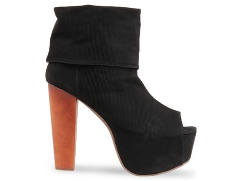 Jeffrey Campbell Grier in Black Fabric at Solestruck