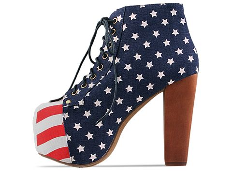 Jeffrey Campbell Lita in Stars And Stripes at Solestruck