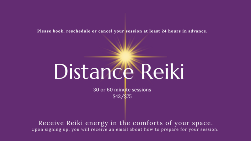 Distance Reiki - 30 minute session