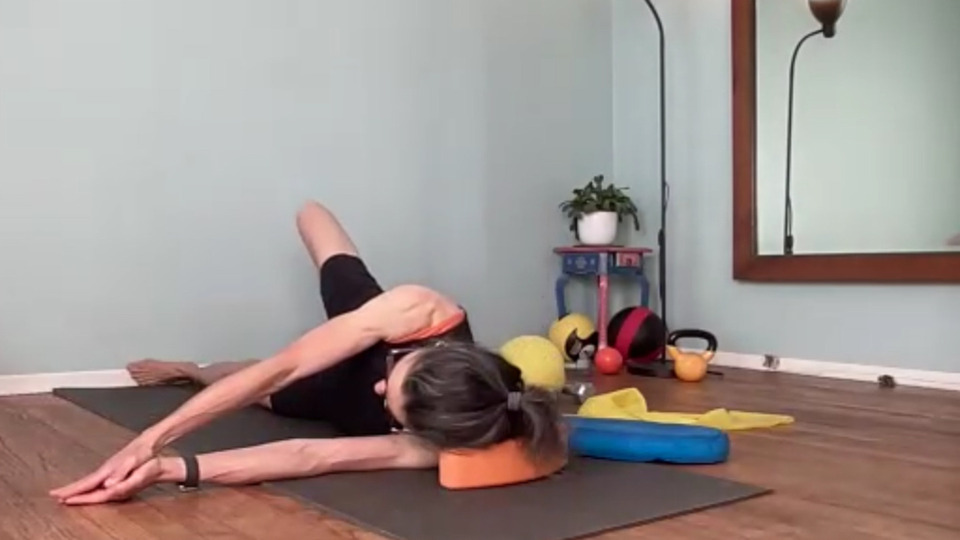 Pilates with adriene top