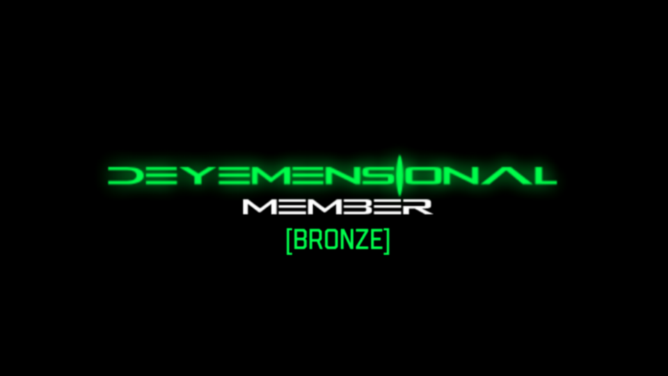 DEYEMENSIONAL MEMBER [BRONZE]