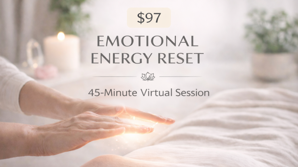 Emotional Energy Reset Session (Virtual)