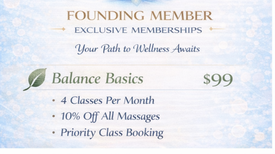 Balance Basics Membership
