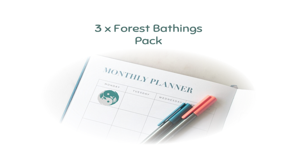 3 Forest Bathing Sessions Pack
