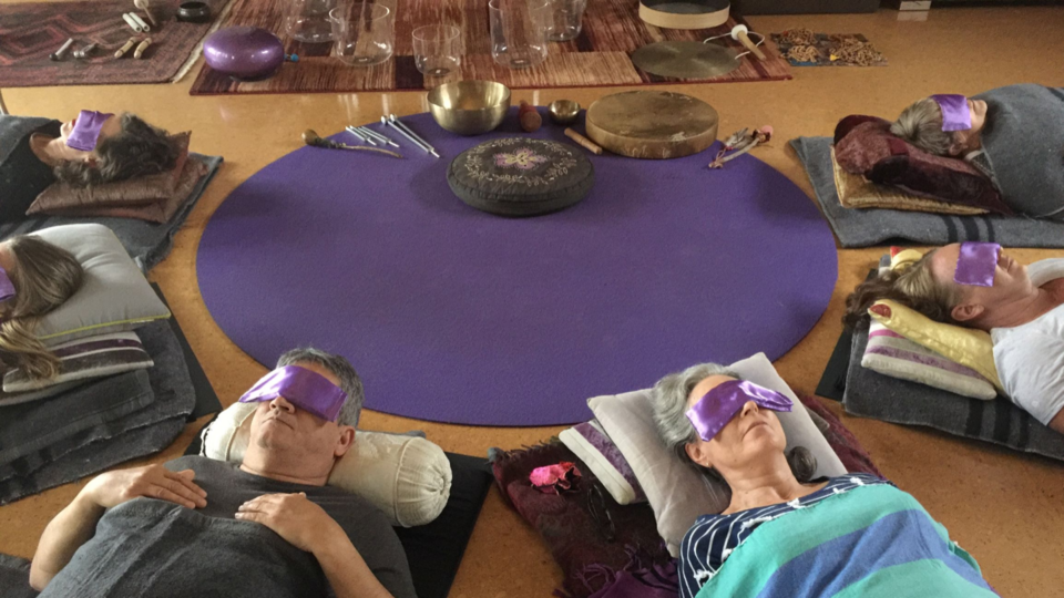 Sacred Vibrations: Small Group Sound Massage