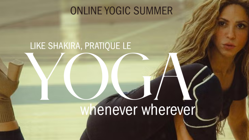 ONLINE | YOGA LIKE SHAKIRA | Carte 5 cours 