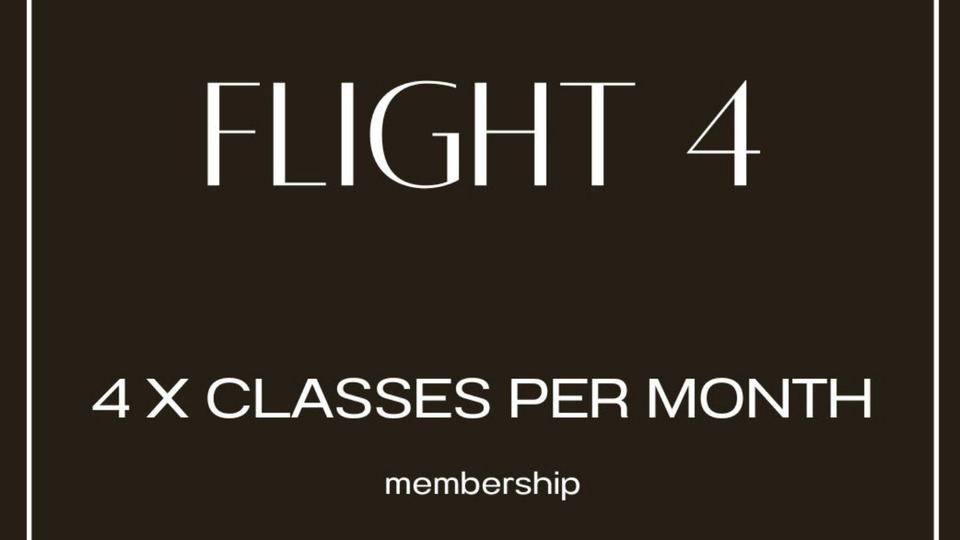 Flight 4 (4 classes per month)