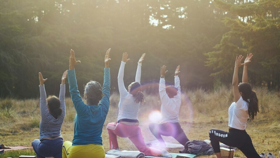 Yoga in My Garden