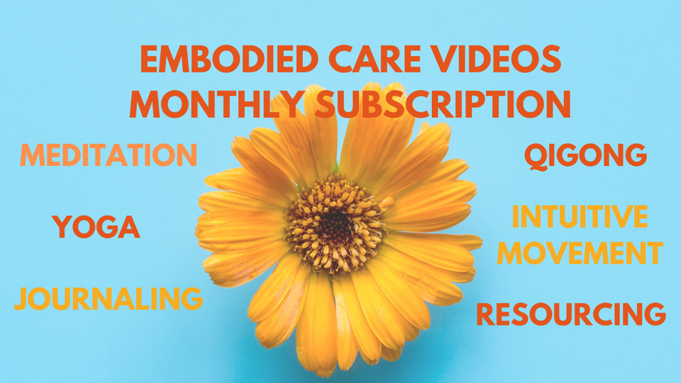 $15 Embodied Care Video Library Monthly Membership (unlimited)