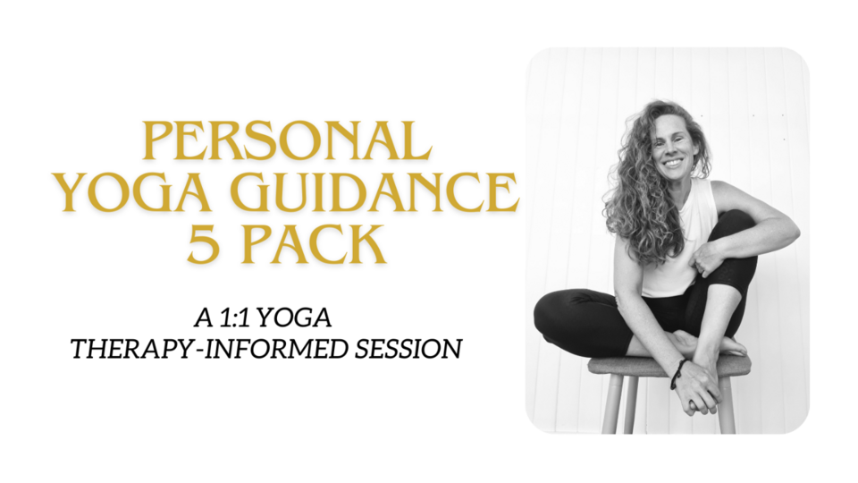 Private Yoga Guidance 5 Pack