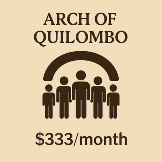 Arch of Quilombo Sponsorship Circle
