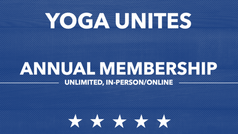 Annual Membership, Unlimited In-person/Online classes