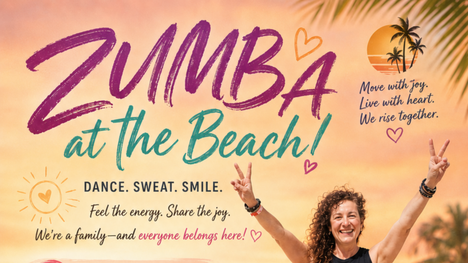 🌴Zumba at the Beach🌴