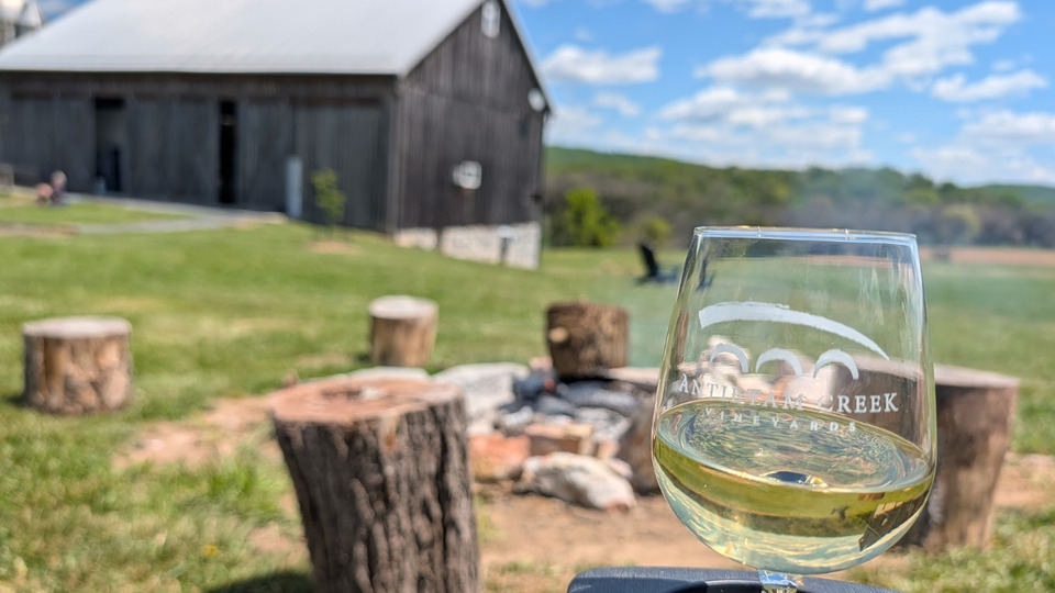 Outdoor Yoga at Antietam Creek Vineyards
