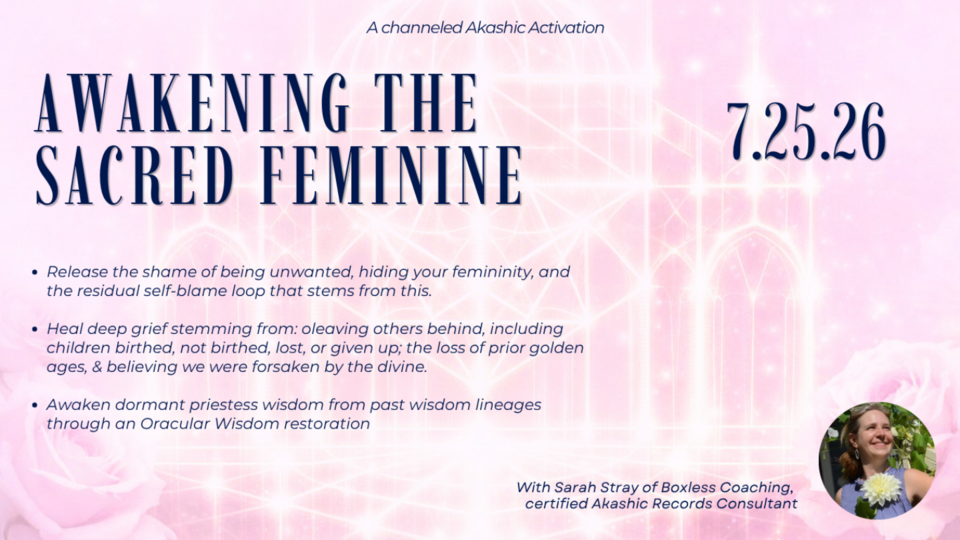 Awakening the Sacred Feminine