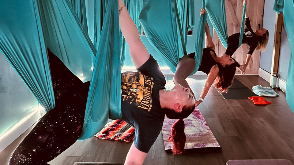 Aerial Yoga: Elevate Higher