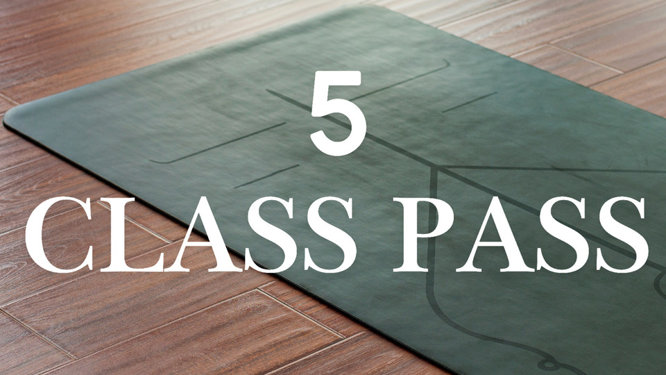 In Person 5 Class Pass