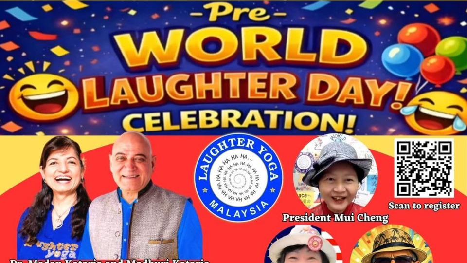 Pre-World Laughter Day by Malaysian Laughter Yoga Society