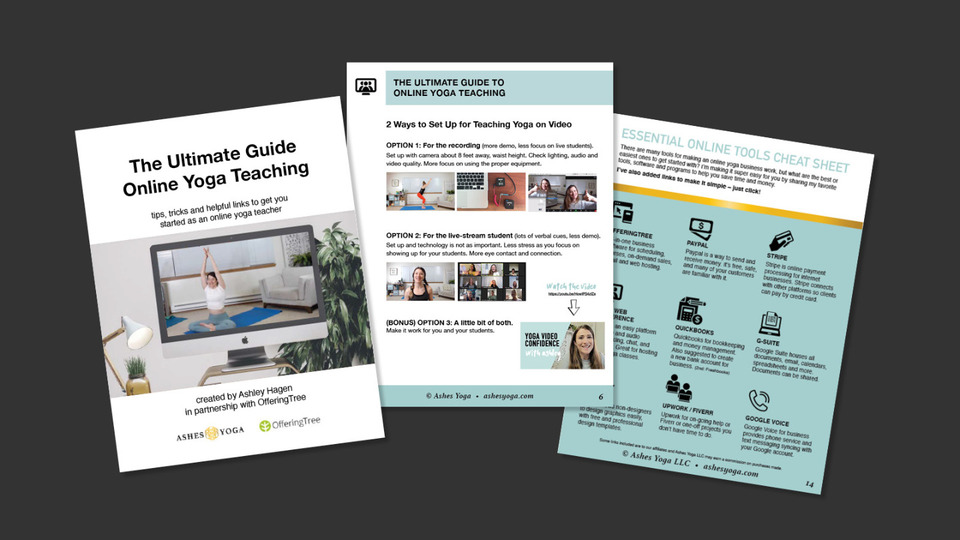 Free Online Yoga Teaching Guide