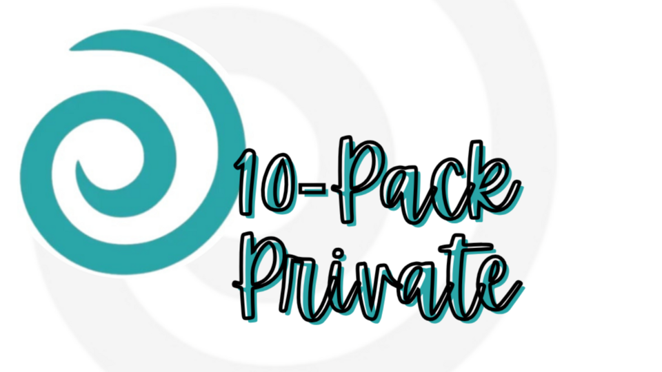 Private Lessons- 10 pack 