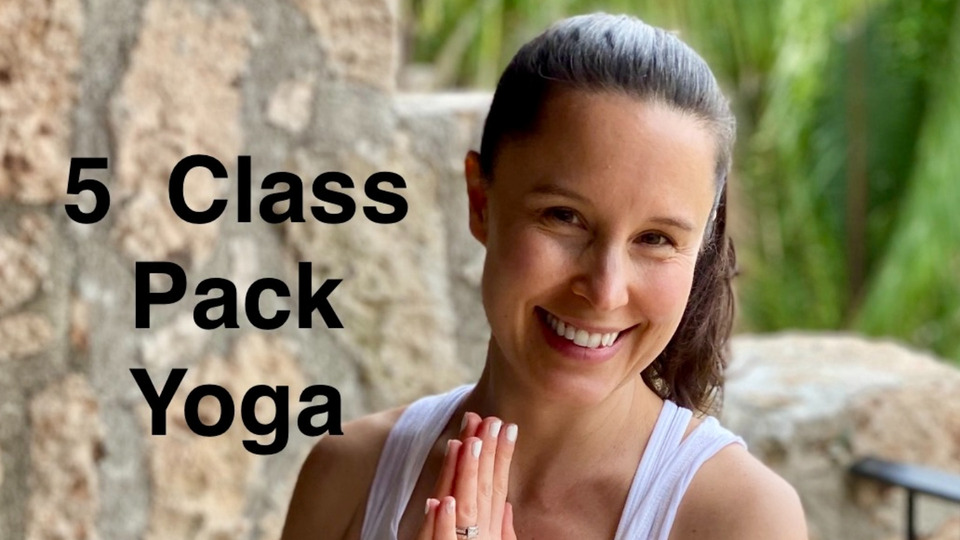 5 Pack - Yoga Group Classes