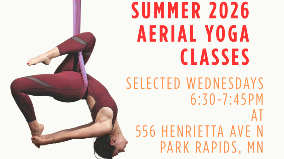 Wednesday Aerial Yoga 3 Part Series
