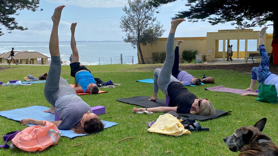 Yoga at the Beach