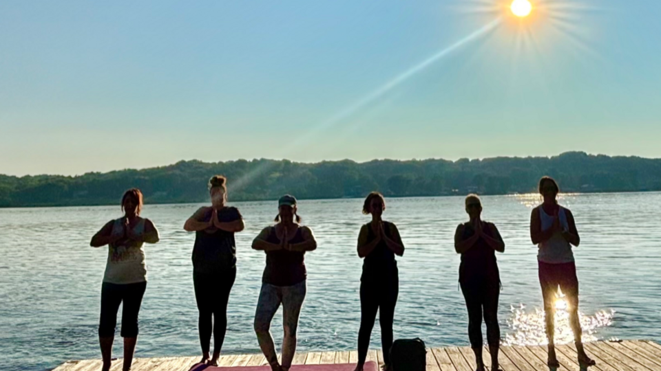 Mind Body and Soul Class on the Dock AM/PM ☀️ Indoors yoga or FAR Infrared Sauna (10 pack)