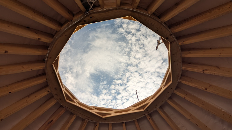 Gentle & Restorative Yurt Yoga with Jan